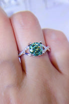 1 Carat Moissanite 925 Sterling Silver Ring - Analia's Boutiques