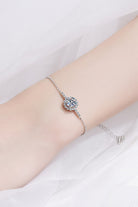 1 Carat Moissanite Chain Bracelet - Analia's Boutiques