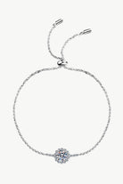 1 Carat Moissanite Chain Bracelet - Analia's Boutiques